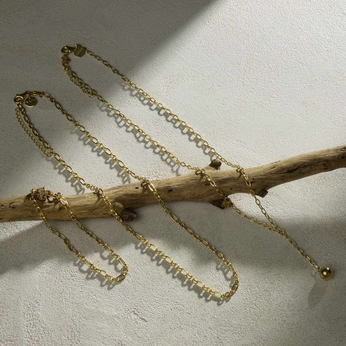 NAJO Daybreak Necklace Yellow Gold Plated