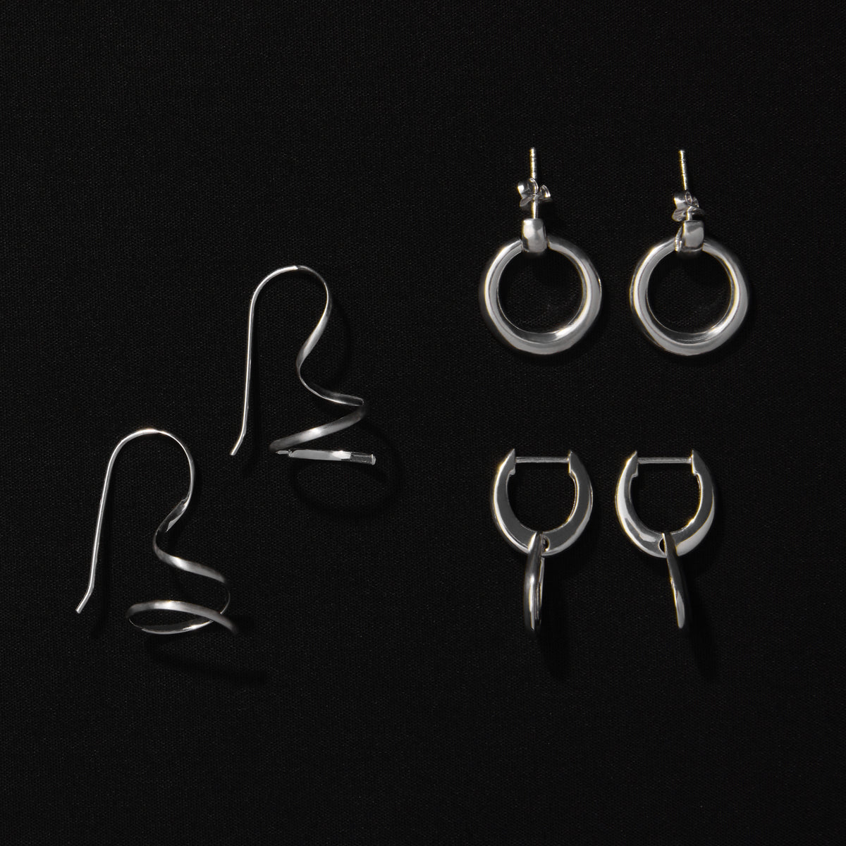 NAJO Astra Earrings Silver