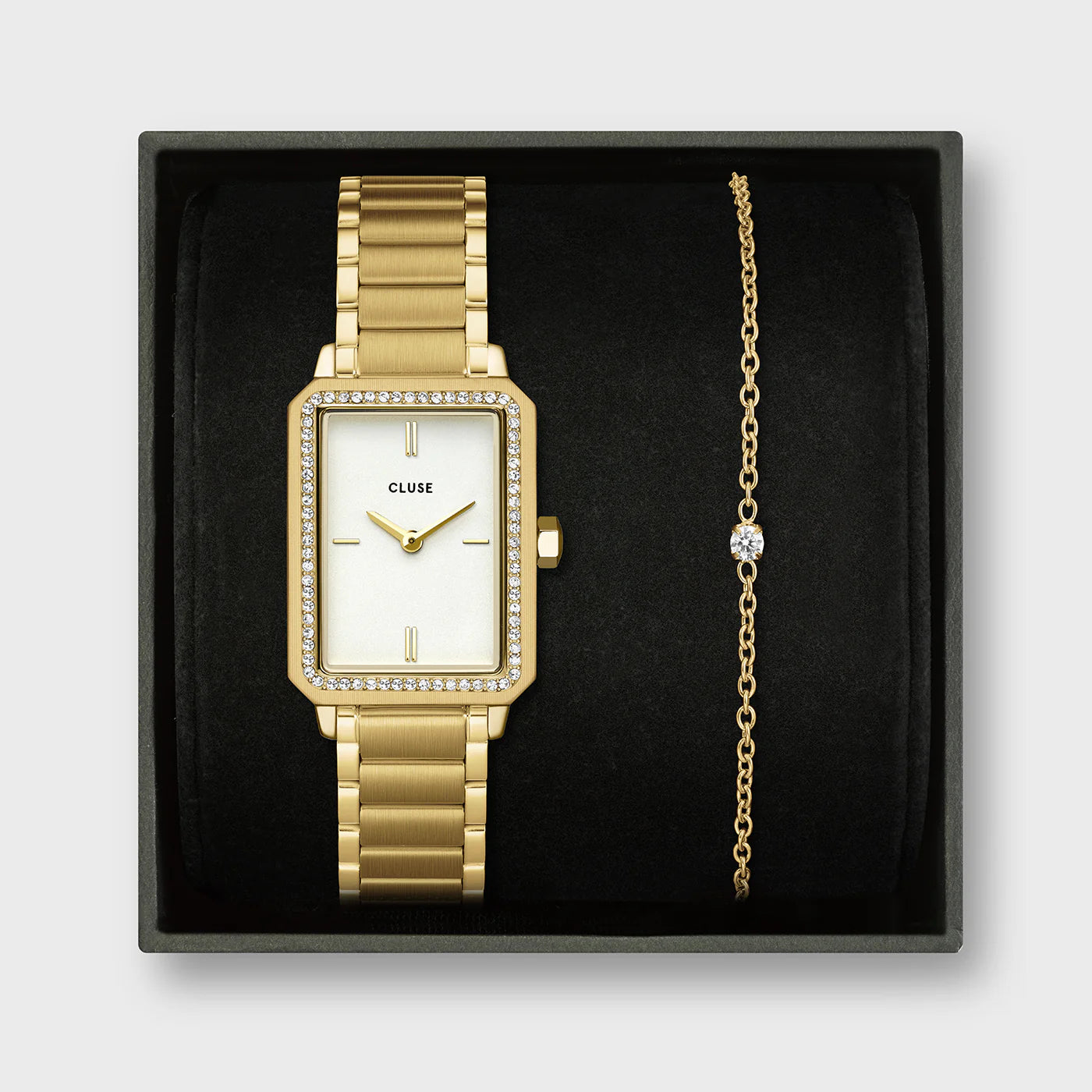 Cluse Gift Box Fluette Gold Watch, CG11508