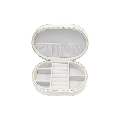 Oval Travel Jewellery Box