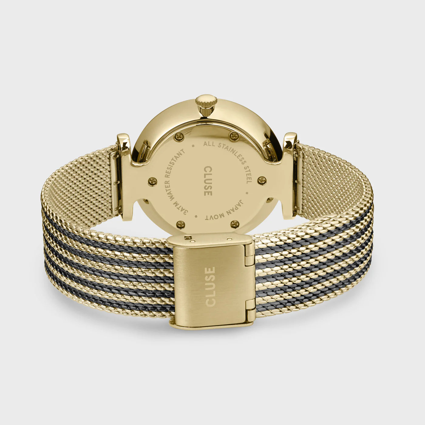 Cluse Triomphe Black and Gold Watch, CW10403