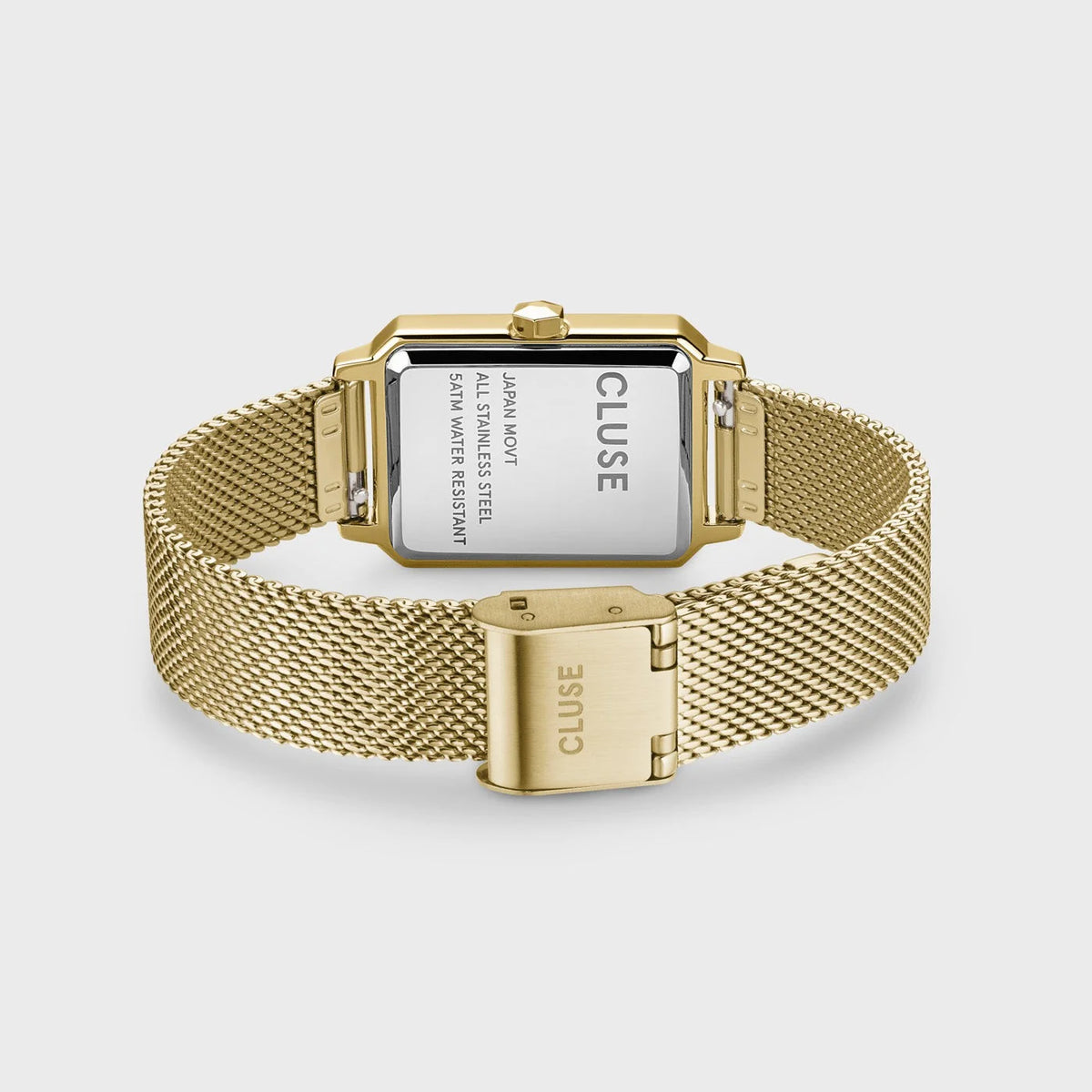 Cluse Fluette Watch Mesh White and Gold Watch, CW11508