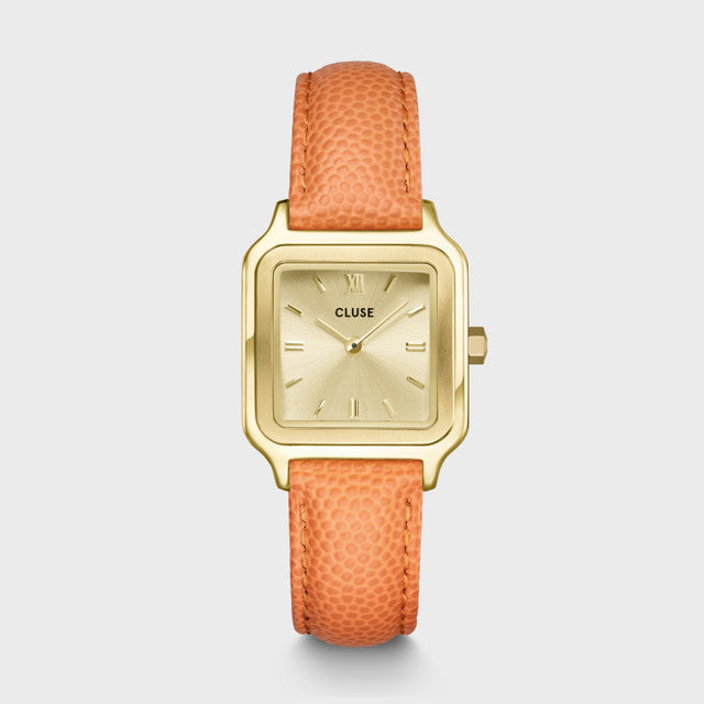 Cluse Gracieuse Petite Yellow Gold and Apricot Watch, CW11808
