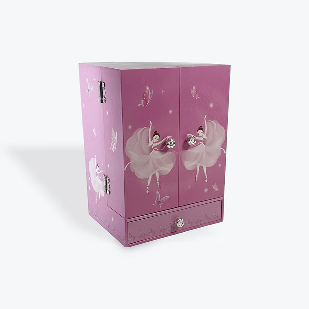 Ballet and Butterfly Jewellery Box