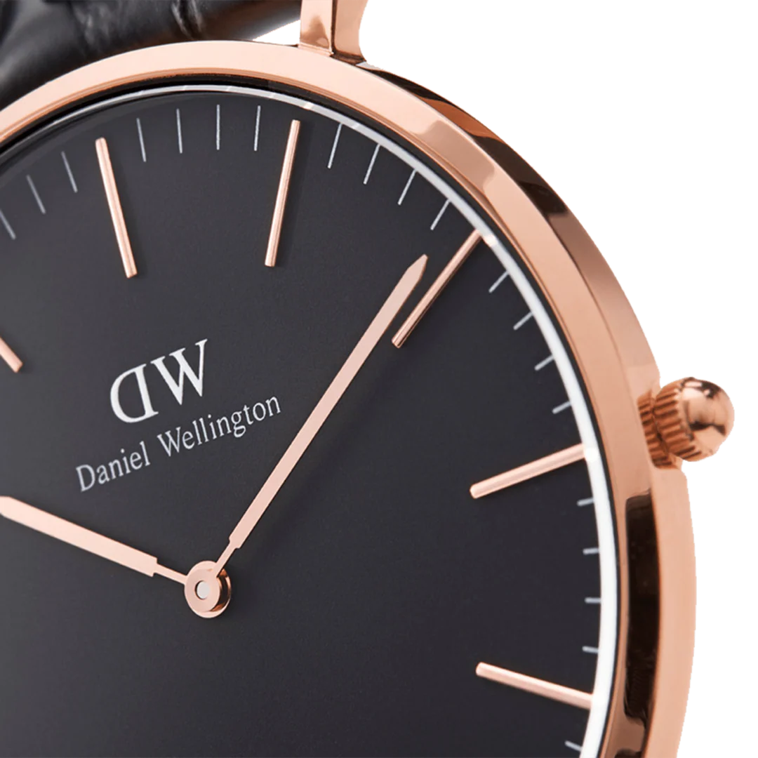 Daniel Wellington Classic 40 Sheffield Rose and Black Watch