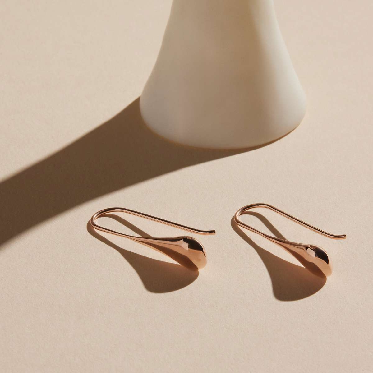 NAJO My Silent Tears Rose Gold Earring