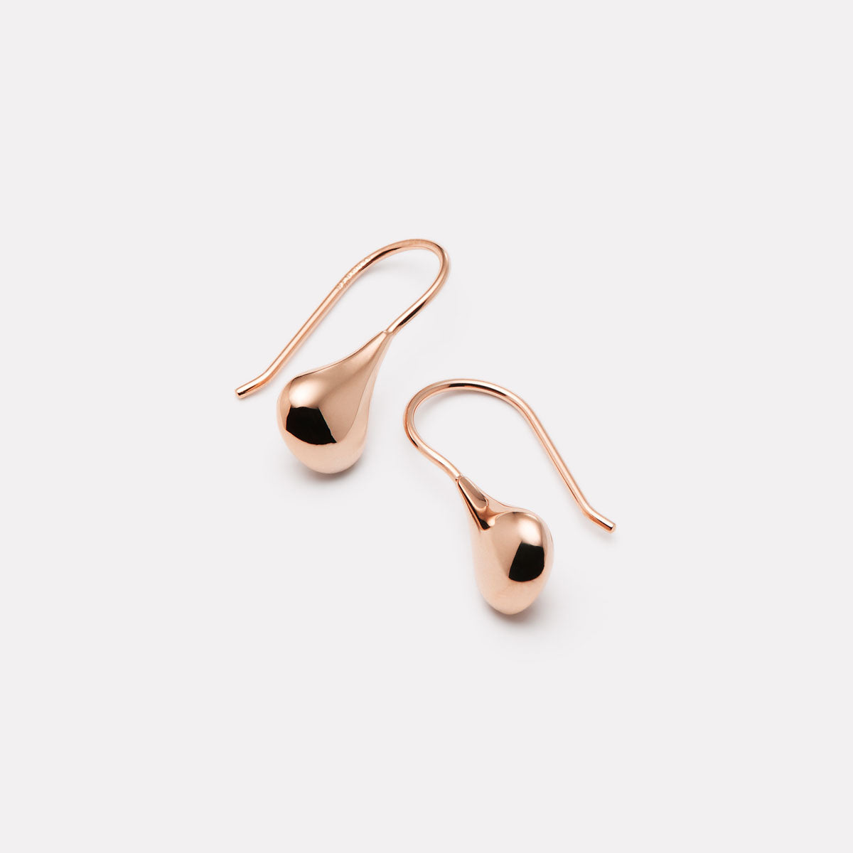 Najo Baby Tears Rose Gold Earrings