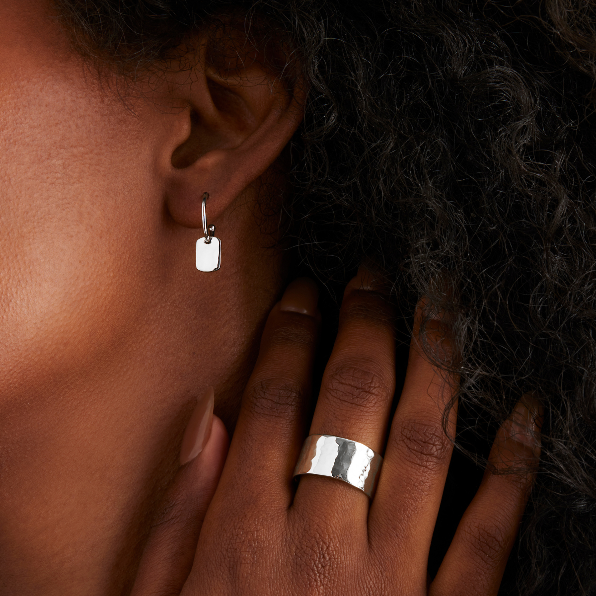 NAJO Tigger Silver Earrings