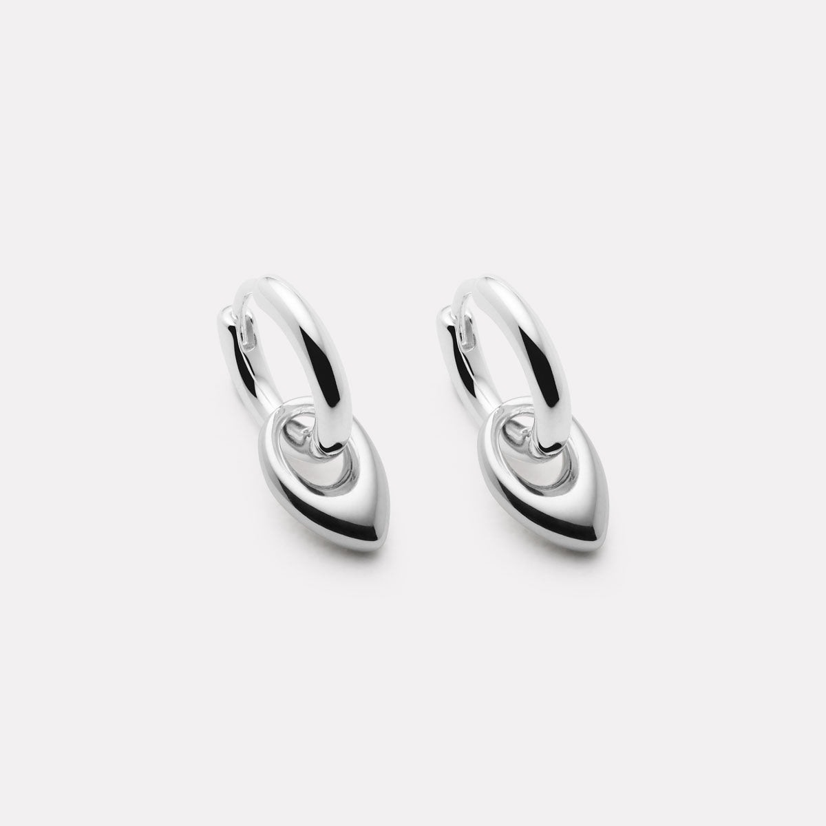 Najo Petal Huggie Earrings