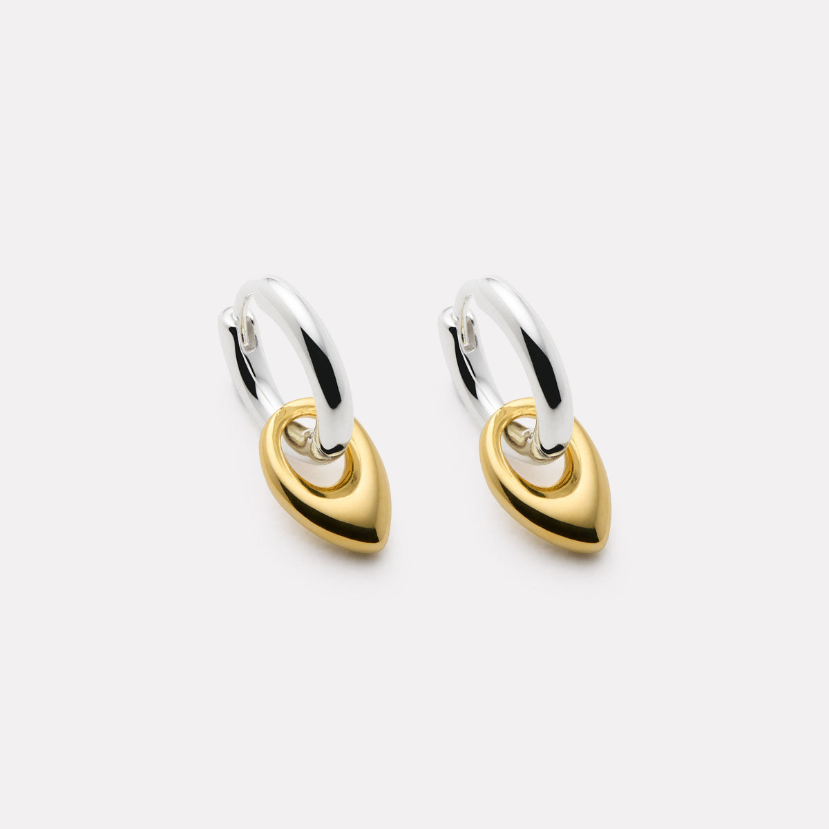 Najo Petal Huggie Earrings