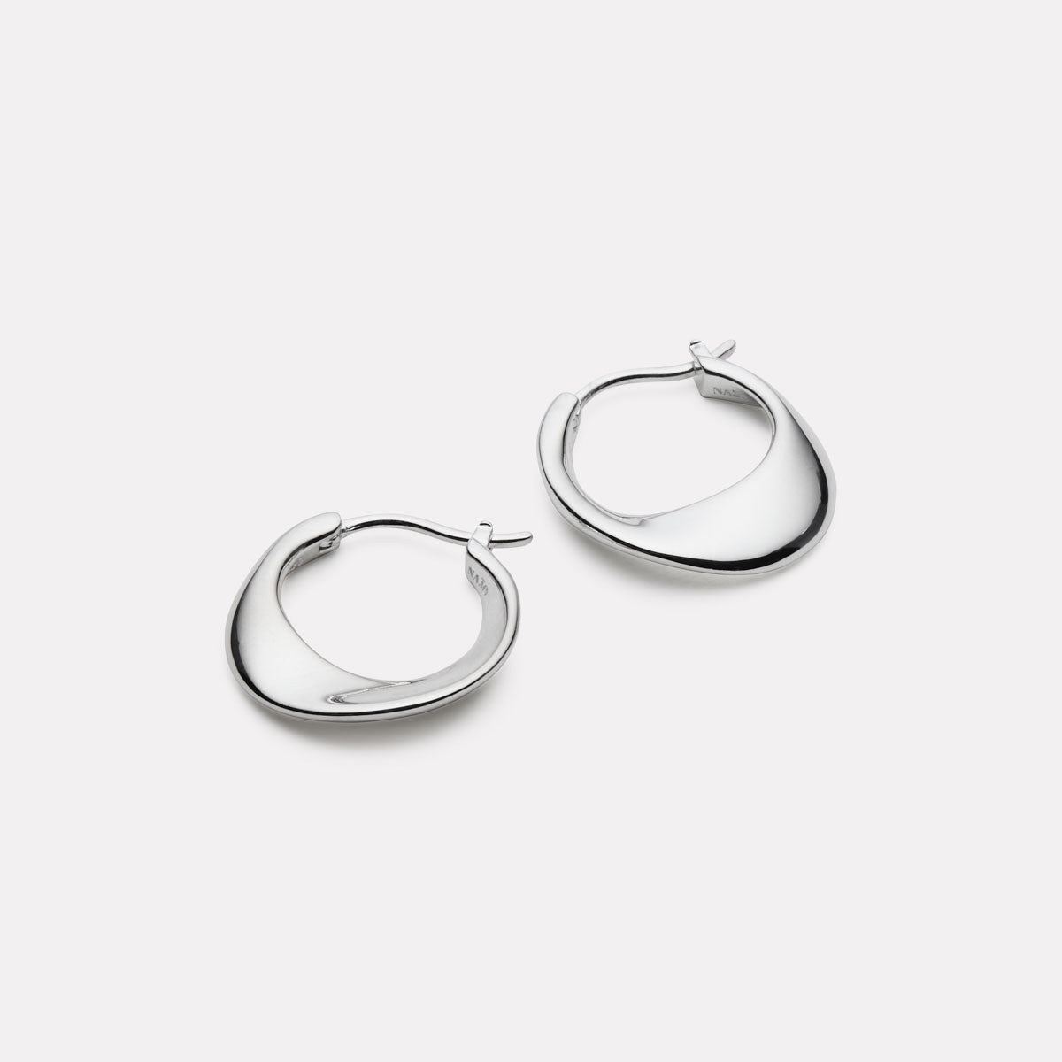 NAJO Rise Earrings Silver