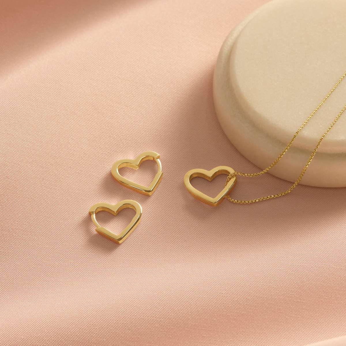 NAJO Ardour Necklace Yellow Gold Plated