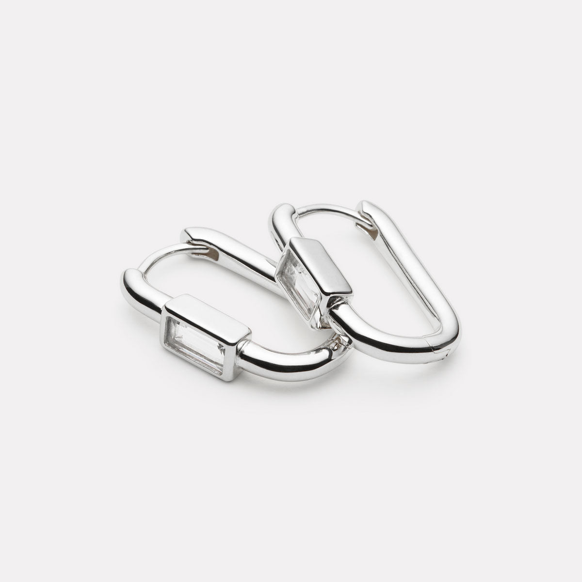 NAJO Skye Cubic Zirconia Earrings Silver