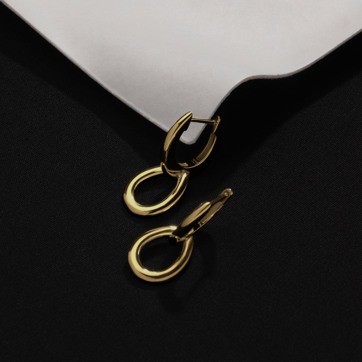 NAJO Astra Earrings Yellow Gold Plated