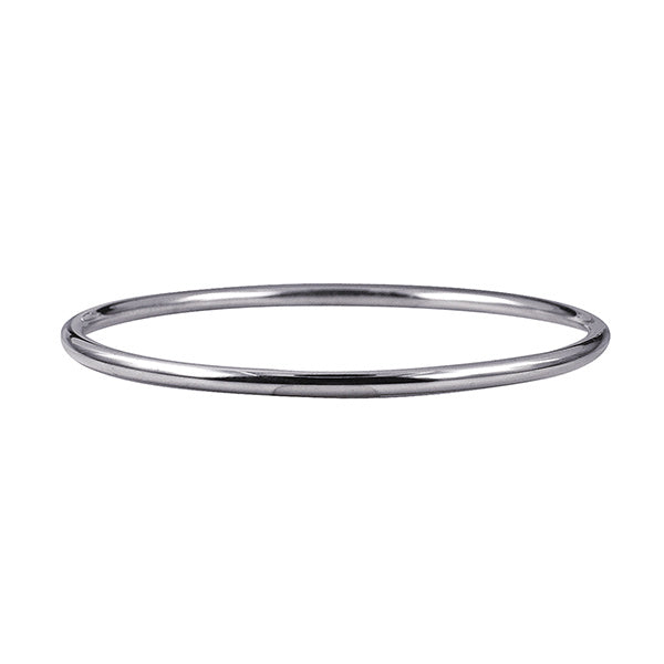 Sterling Silver Solid Golf Bangle, 41mm