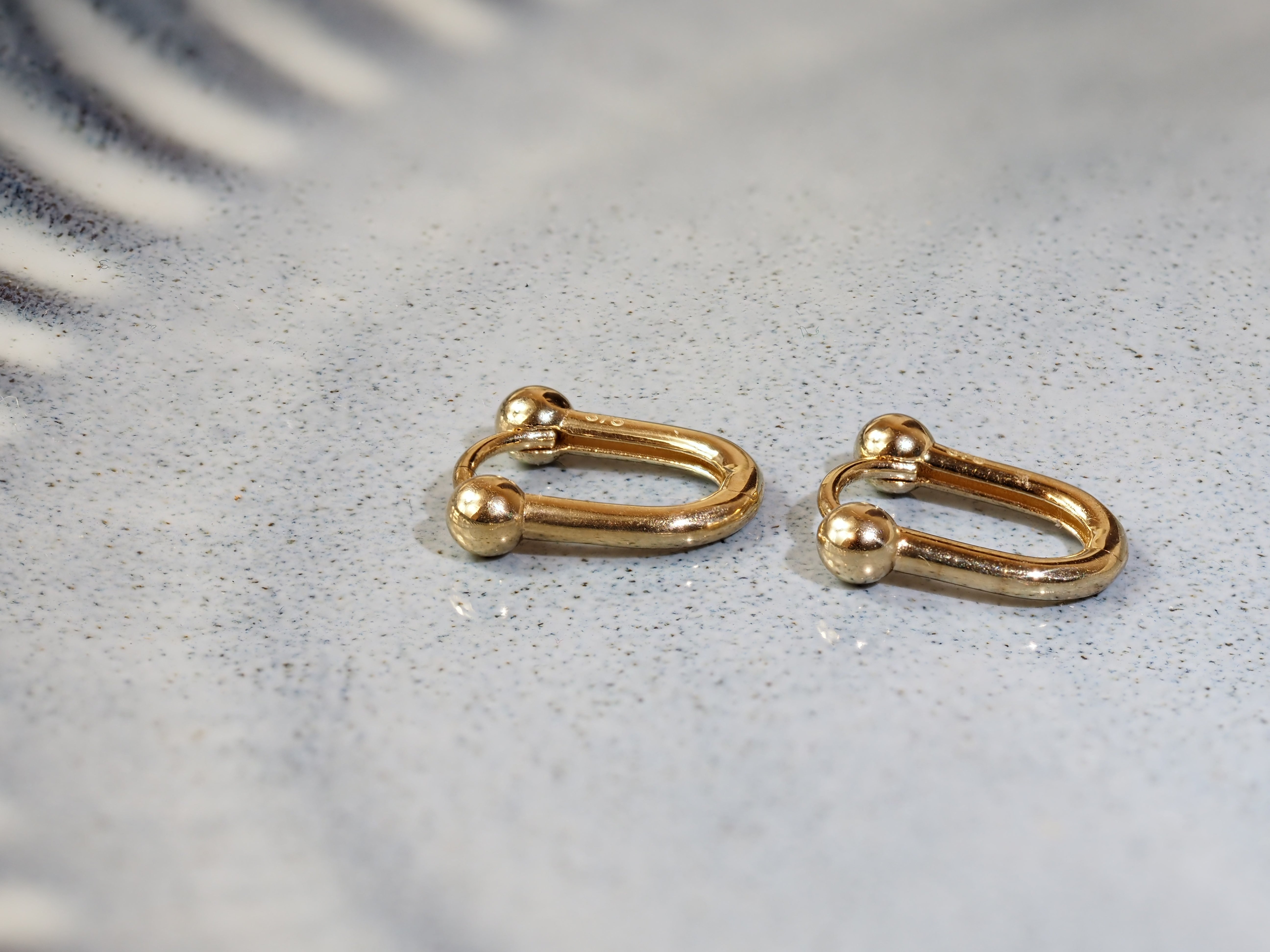 9ct Yellow Gold Huggie Earrings