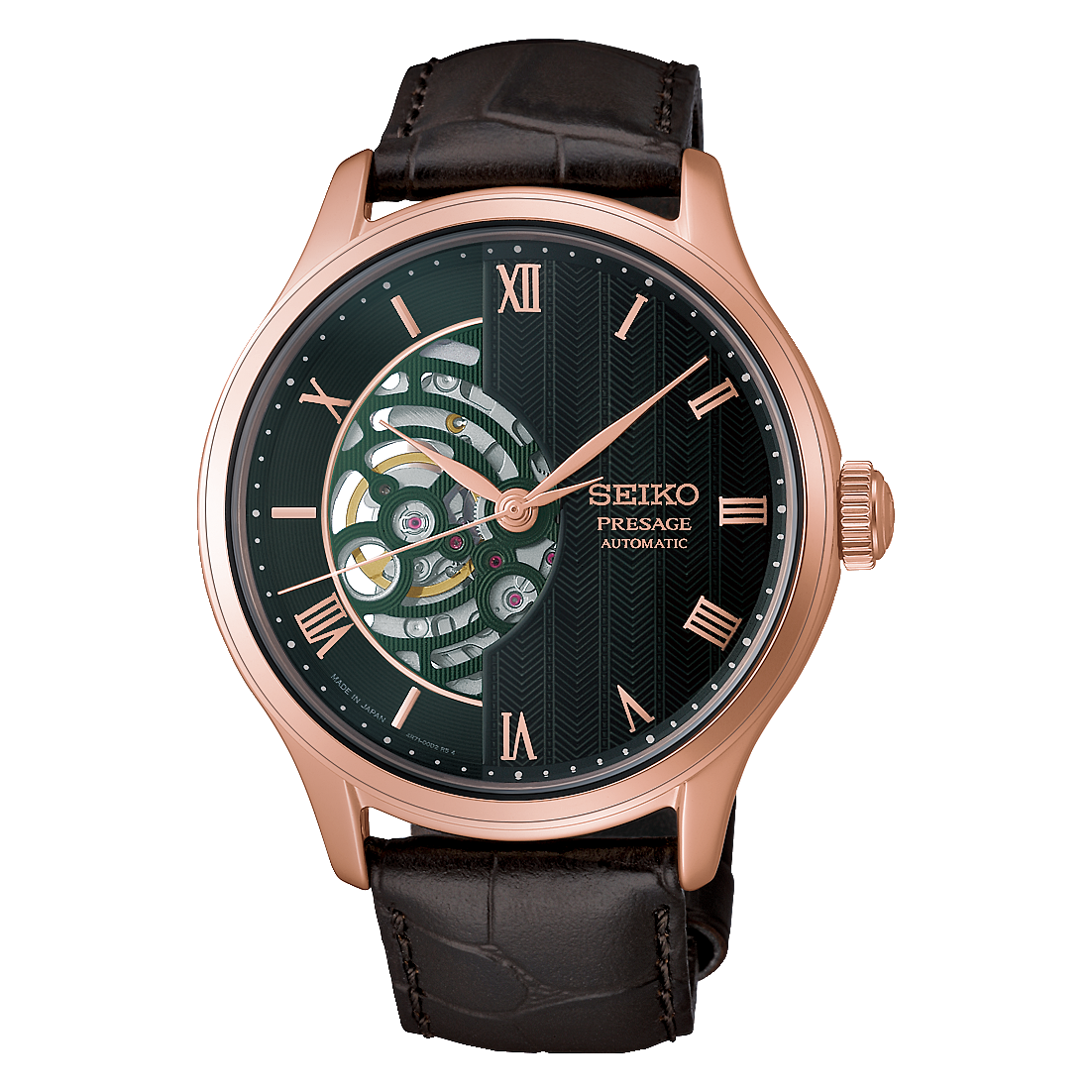 Seiko Men's Presage Japanese Garden 41.8mm Automatic Watch HCB007J