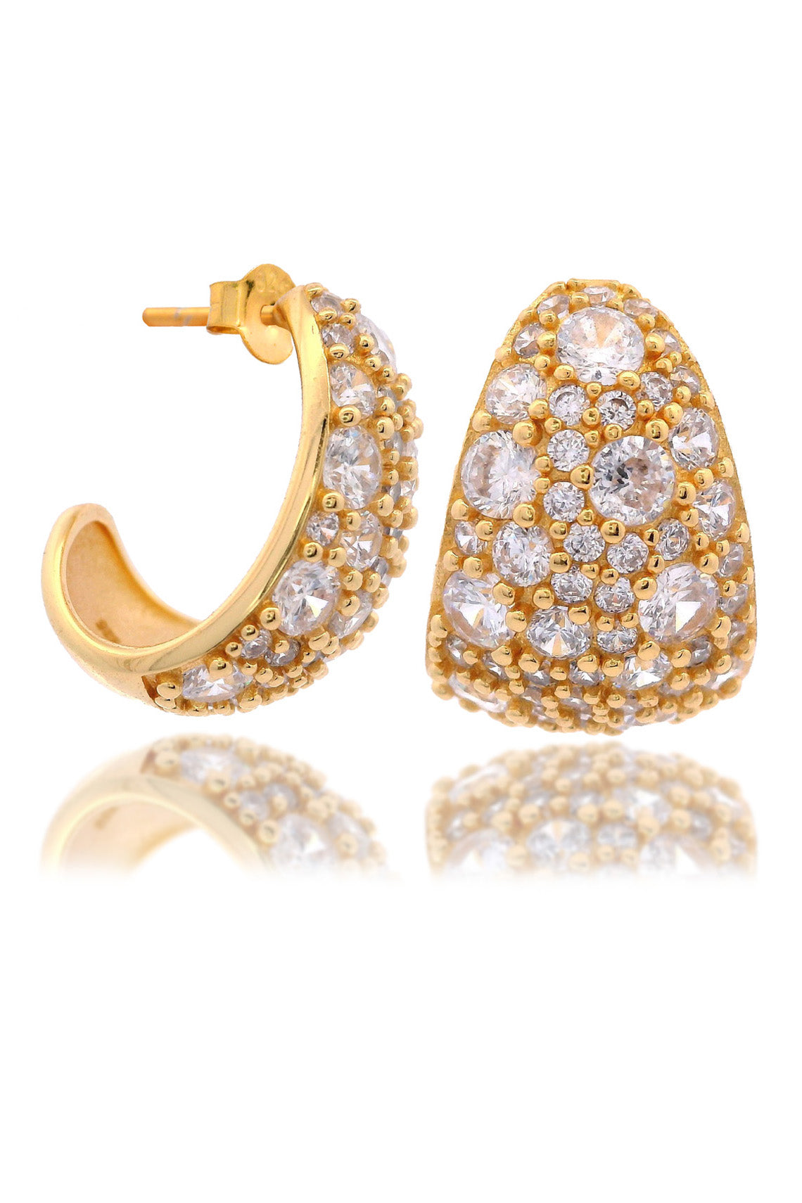 Georgini Sydney Soirée Rose Bay Earrings Gold