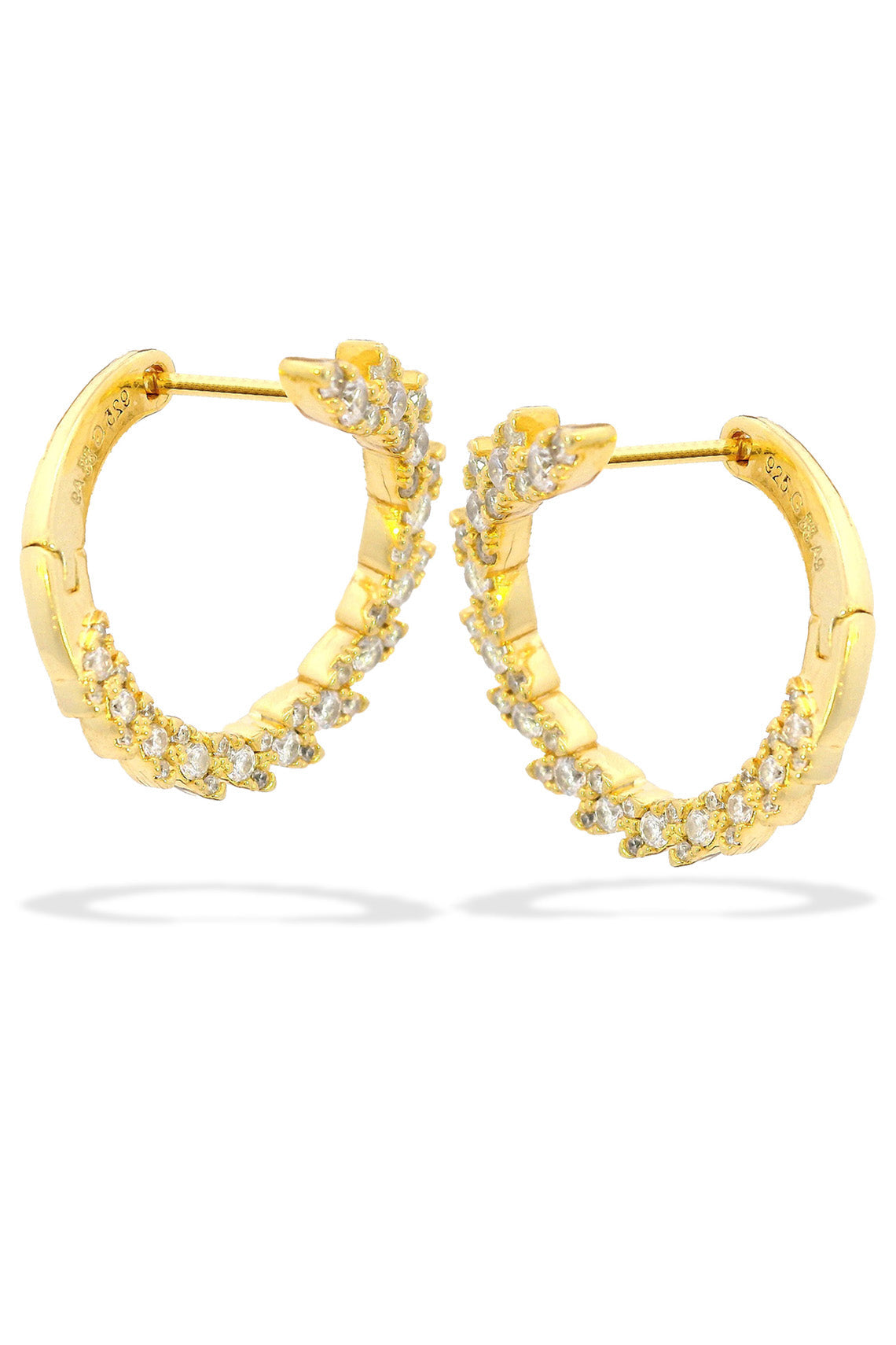 Georgini Sydney Soirée Point Piper Earrings Gold