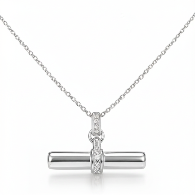 Georgini Alchemy Silver Andy Fob Pendant