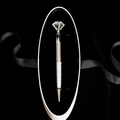 Georgini Diamond Pen, Silver