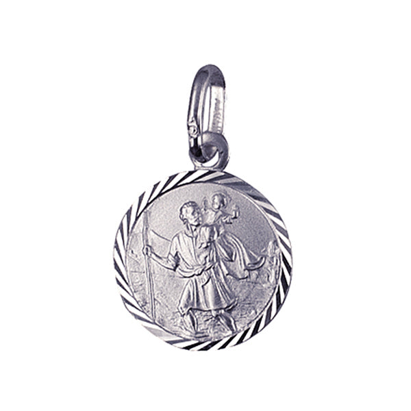 Sterling Silver St Christopher Pendant