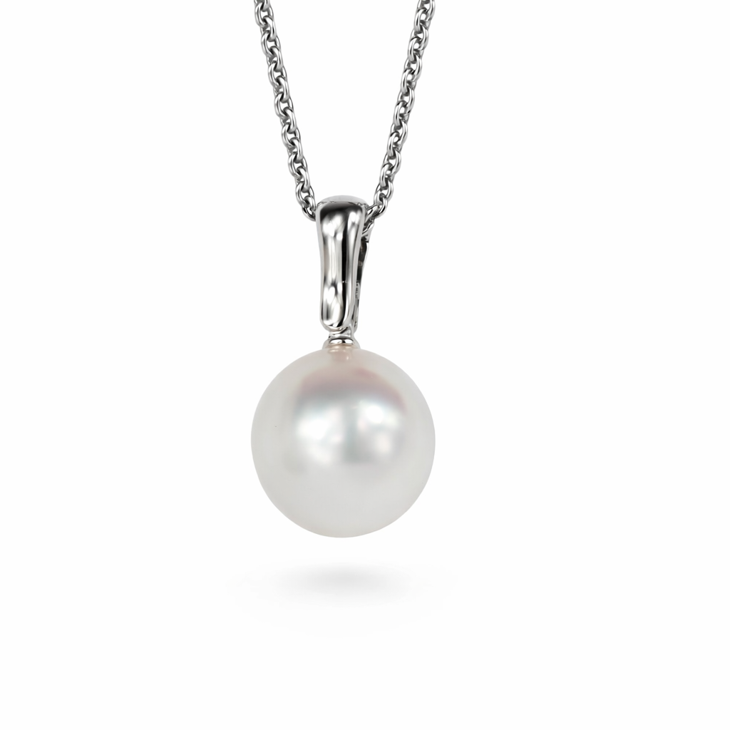 Autore 18ct White Gold South Sea Pearl Pendant, 11mm