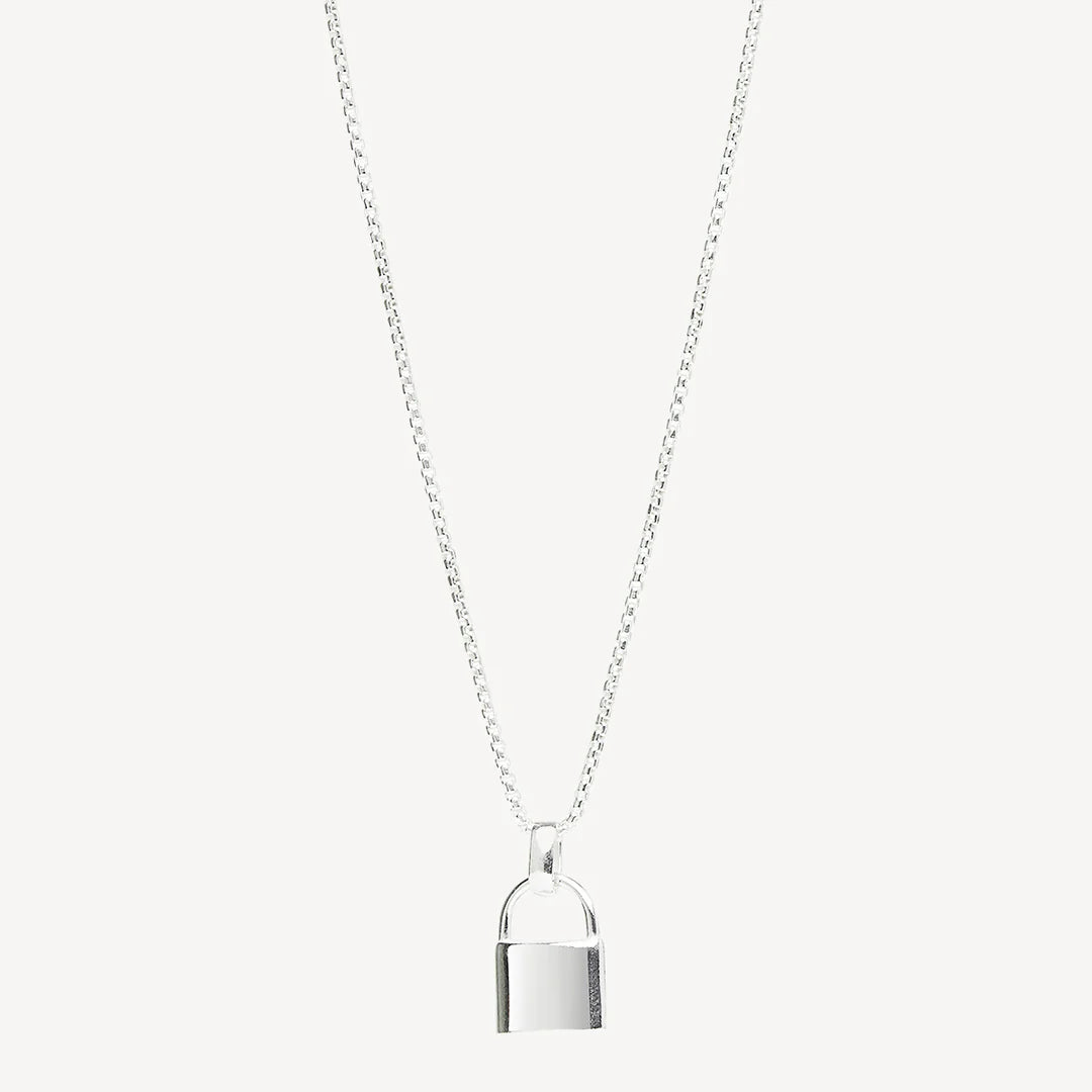 Love Lock Pendant, 45cm