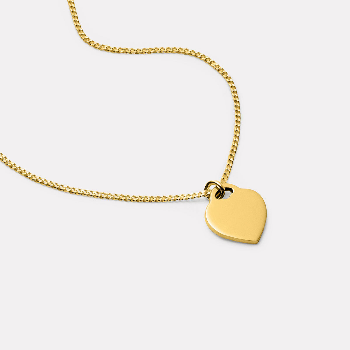 NAJO Promise Necklace Yellow Gold Plated