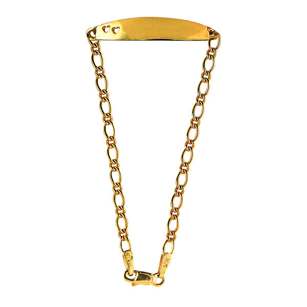 9ct Yellow Gold Child Bracelet