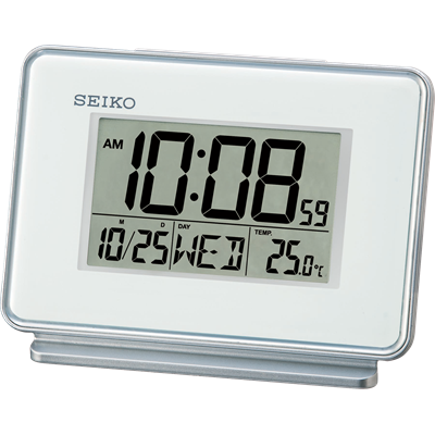 Seiko Digital Alarm Clock, QHL068W