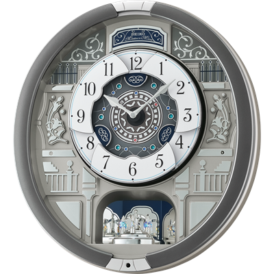 Seiko Melodies In Motion Wall Clock, QXM366-S