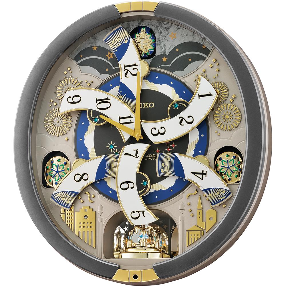 Seiko Melodies In Motion Wall Clock, QXM385N