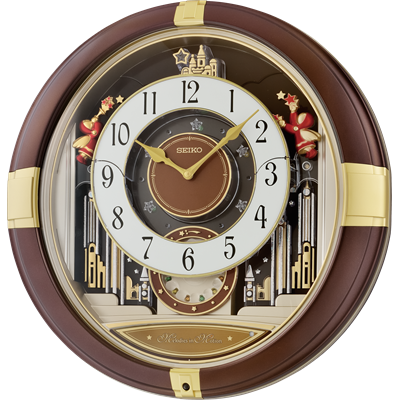 Seiko Melodies In Motion Wall Clock, QXM613B