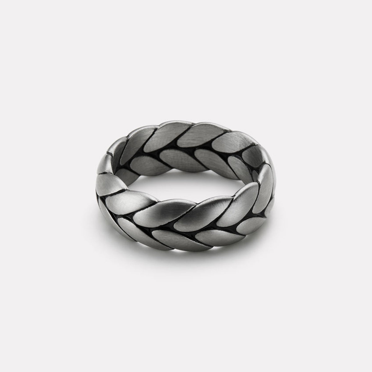 Najo Commander Men's Steel Ring, Size 11