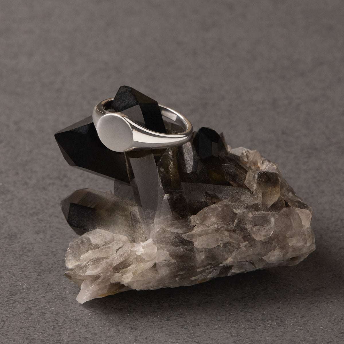 Najo Suave Men's Silver Ring