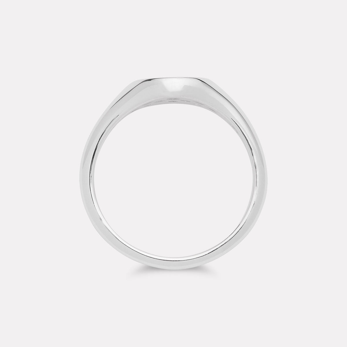 Najo Suave Men's Silver Ring