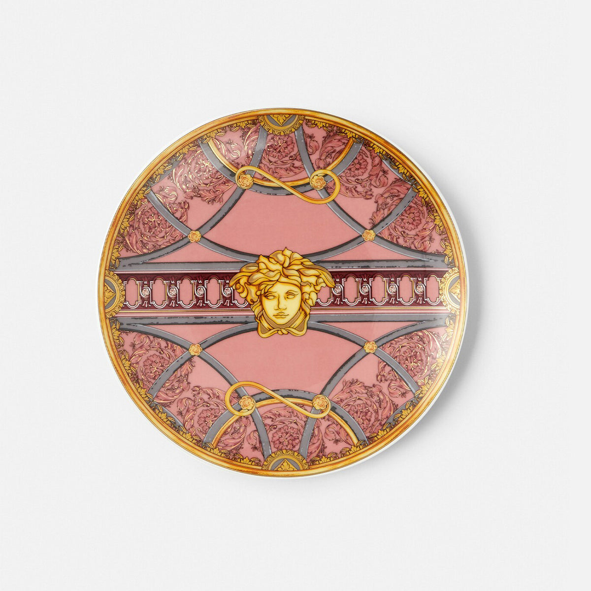 Versace La Scala del Palazzo Rosa Plate, 17 cm