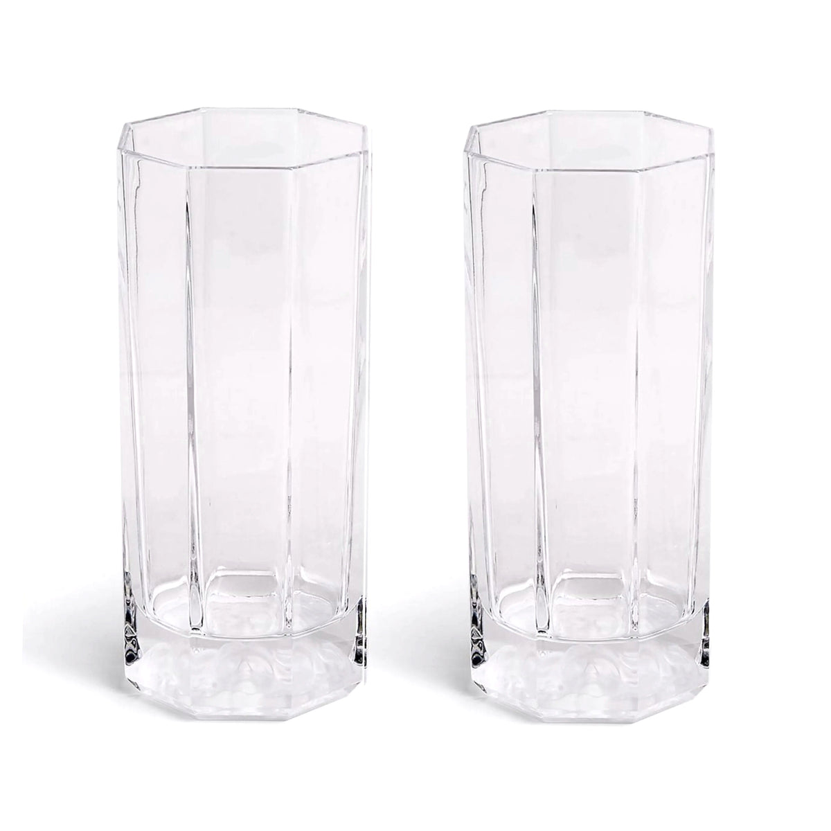 Versace Medusa Lumière Crystal Longdrink Glasses – Set of 2