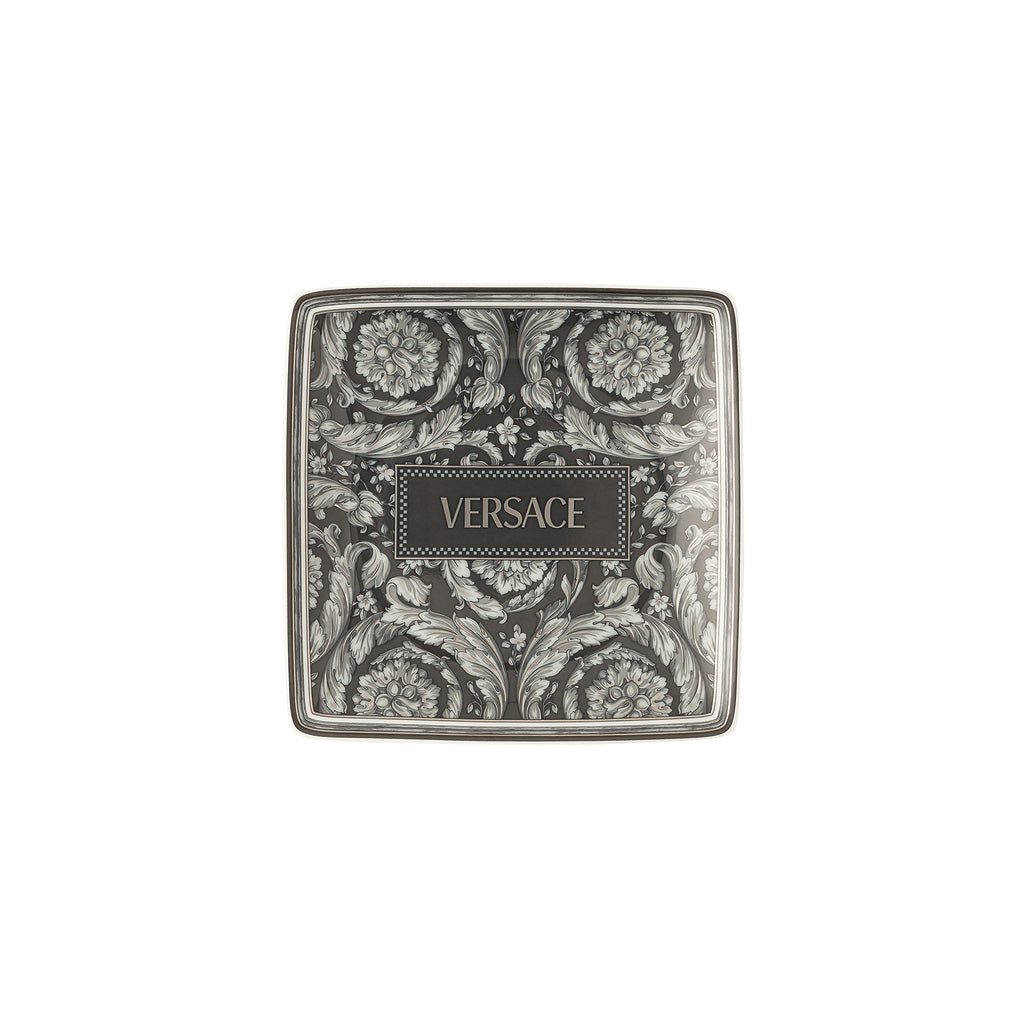 Versace Barocco Haze Square Dish 12 cm