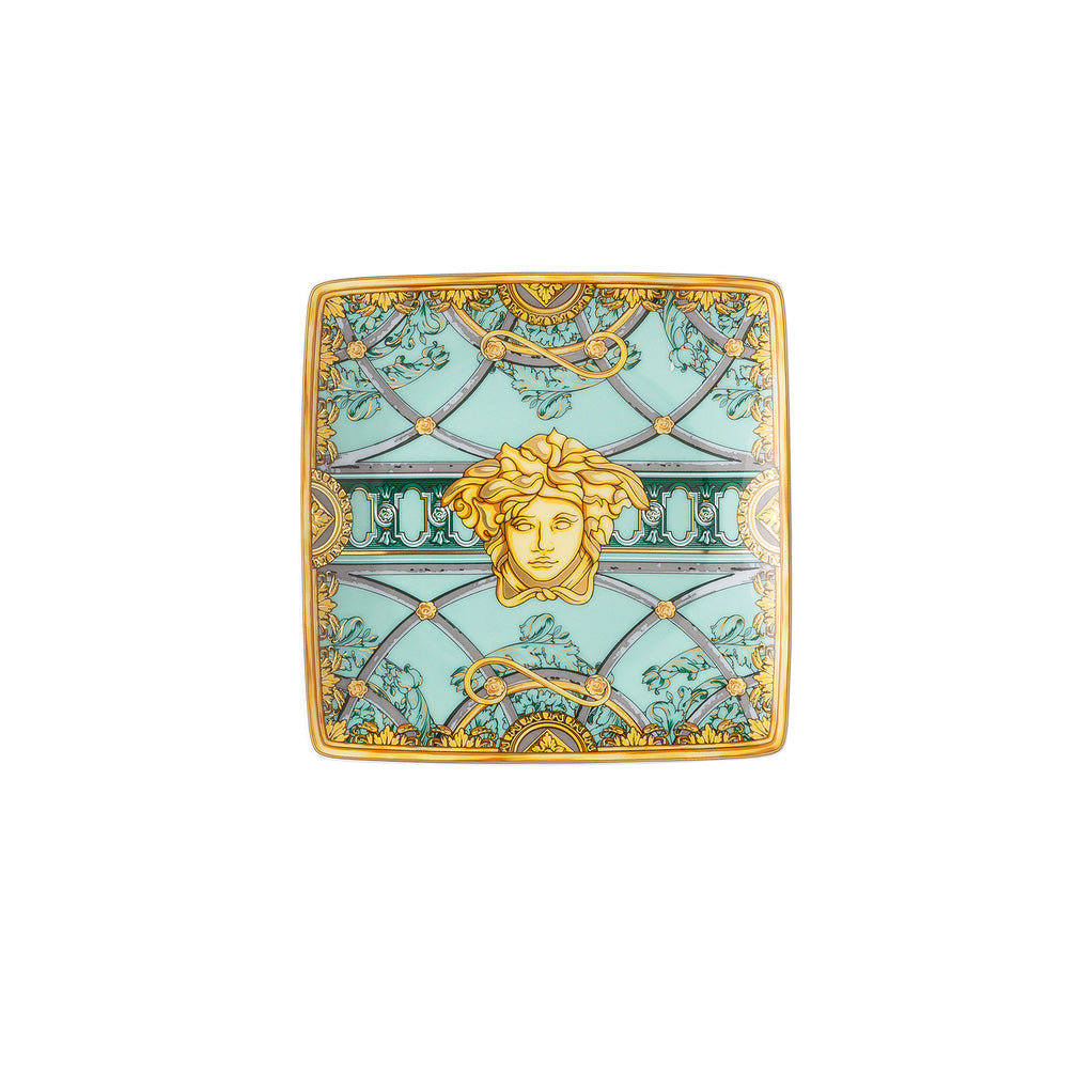 Versace La Scala del Palazzo Verde Square Dish 12cm