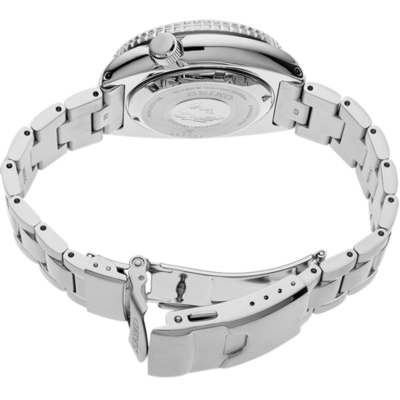 Seiko Men's Prospex 45mm Stainless Steel Automatic Dive Watch 200M SRPE99K