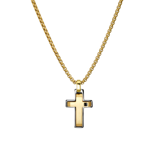 Solv Stainless Steel Cross Necklet