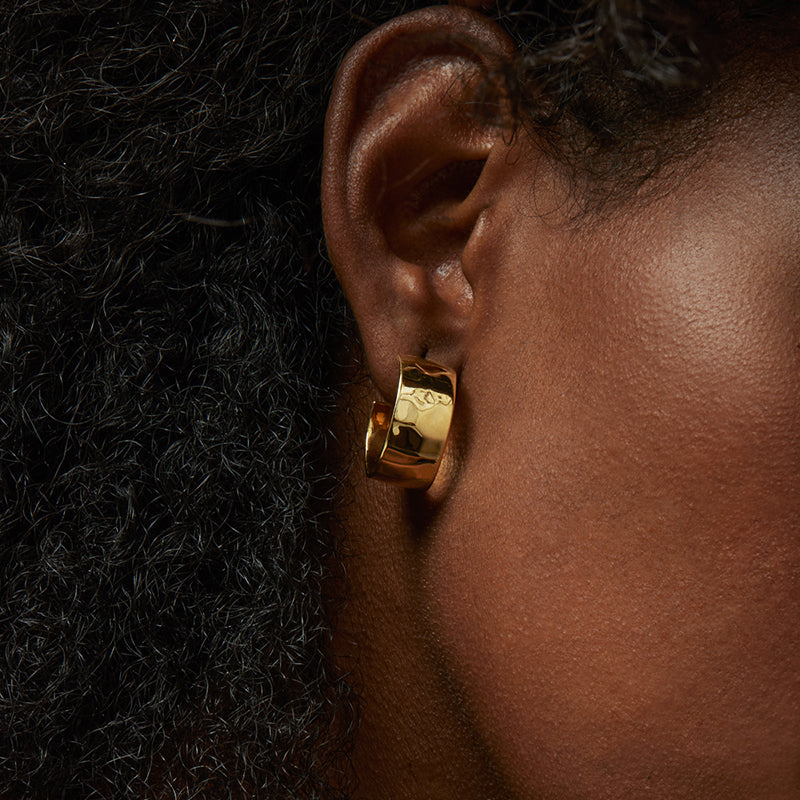 NAJO La Dolce Vita Hoop Earring Gold