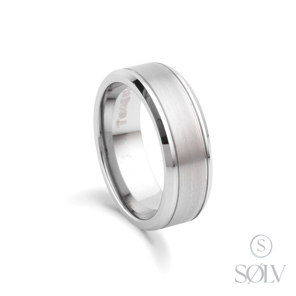 Solv Tungsten Ring, Size 12
