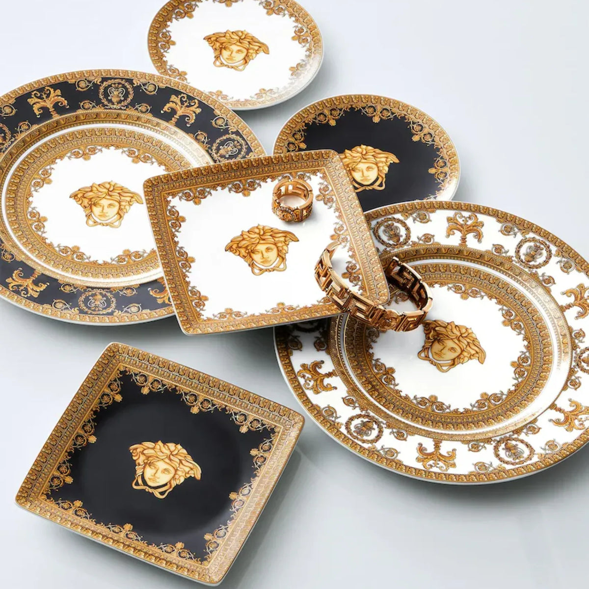 Versace I Love Baroque Nero Plate, 10 cm – view 3