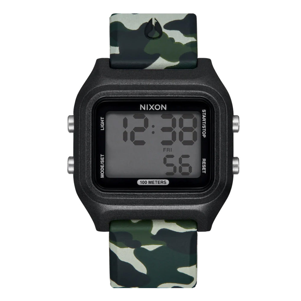 Nixon Ripper Digital Black and Camo Watch