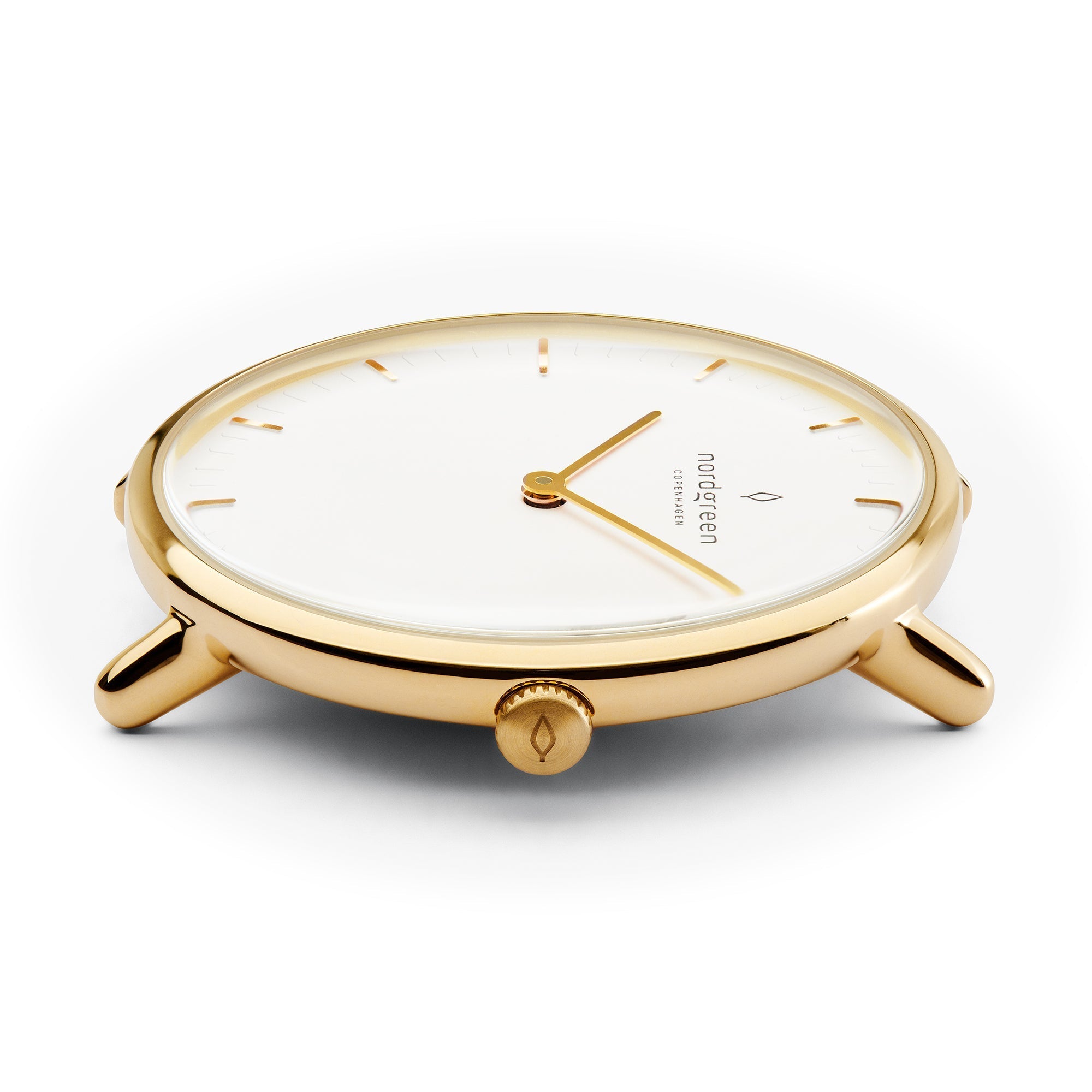 Nordgreen Native 32mm Gold White Dial Watch - view 3