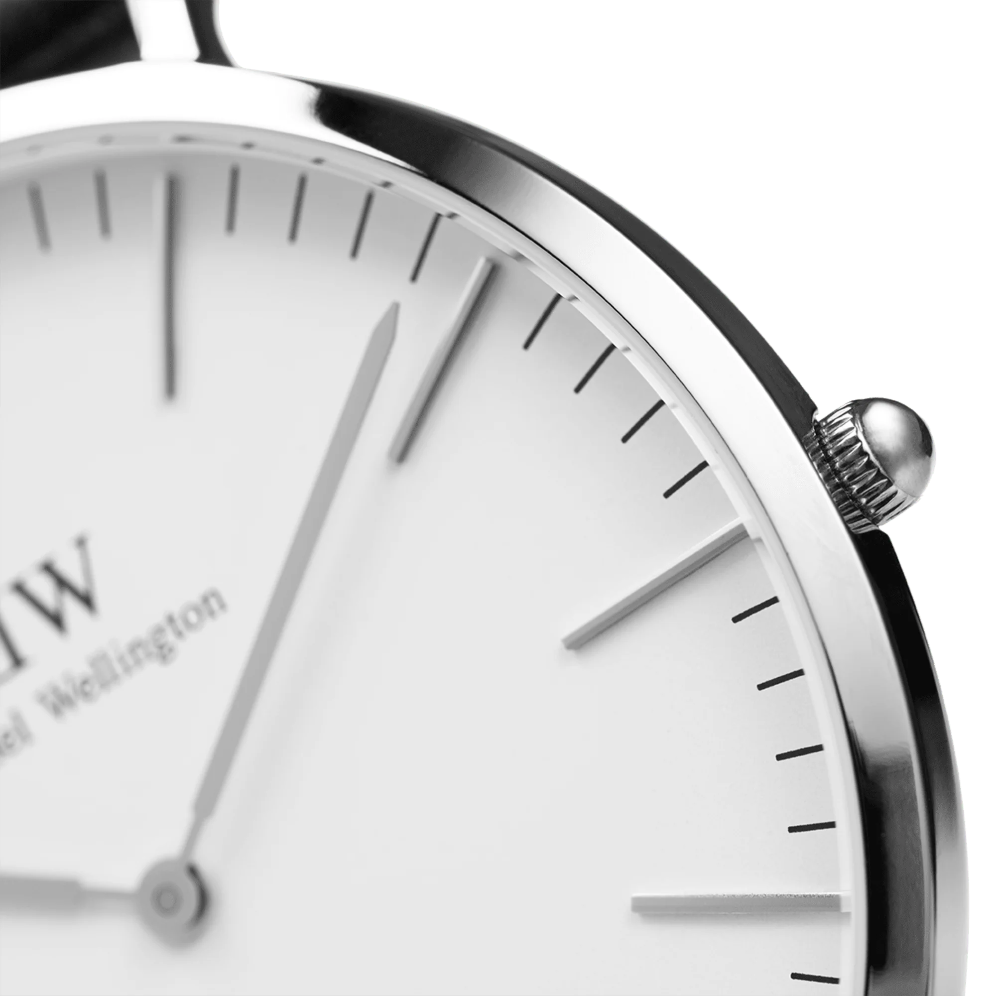 Daniel Wellington Classic 40 St Mawes Silver and White Watch