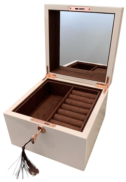 Cameo Square Jewellery Box